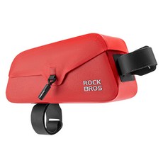 ROCKBROS 洛克兄弟 自行車包磁吸上管包車架包 AS-133, 紅色, 1個