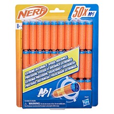 NERF 樂活打擊 Hasbro N系列N1玩具槍飛鏢補充 50, 1個, 混色
