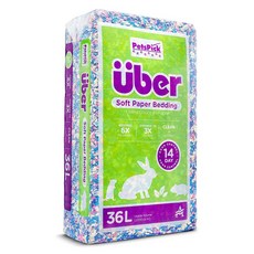 펫츠픽 소동물 소프트 종이 베딩 혼합색, 1개, 36L