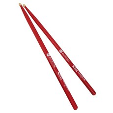 日常中的閃耀5A山核桃鼓棒, 紅色, 1個