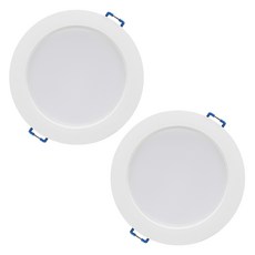 LED無頻閃筒燈 14.5cm 12W, 2個, 晝光色