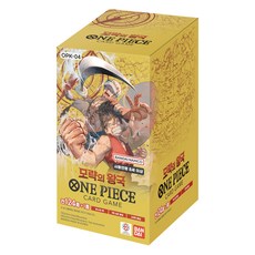 BANDAI ONE PIECE補充包4彈 謀略之王卡牌組, 黃色, 1組