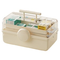 Readyello緊急急救箱化妝品收納盒 象牙色, 1個