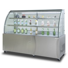 BELLE 프리미엄 쇼케이스 라운드 뒷문형 스테인리스 474L JRB-1500S 방문설치 ELLE 프리미엄 쇼케이스 라운드 뒷문형 스테인리스 474L JRB-1500S 방문설치