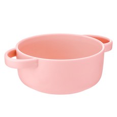 에디슨 에코젠 논슬립 대접, 핑크, 1개