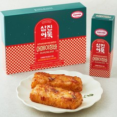 삼진어묵 베이커리 매장의 슈림프어묵바, 105g, 4개