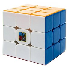 모팡자오시 아이끌레 MoYu 3X3 RS버전 3M 2020 큐브, 혼합색상, 1개