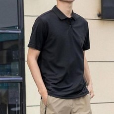 문컬렉션 쿨 카라 반팔 티셔츠