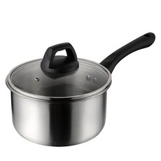 발룬피니 인덕션 IH 스텐 3중바닥 편수냄비, 18cm, 혼합색상, 1개 1개, 혼합색상, 18cm