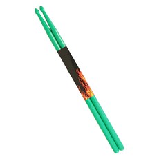 Top Pia輕量塑膠鼓棒, 1組, 綠色