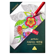 동아 대삼각 아도르 지워지는색연필, 12색, 1개