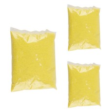 Uniart 彩色沙子 500g, 黃色, 3個