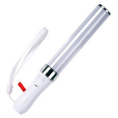 탑피아 심플한 LED 시위 파티 응원봉, 흰색, 1개 흰색, 1개