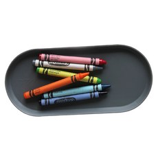 에이드엘 일립스 실리콘 트레이, 1개, 다크그레이