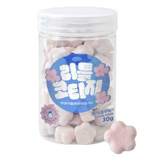 바잇미 강아지 리틀코티지 유산균 치즈, 혼합맛(딸기/블루베리), 30g, 1개 30g, 1개, 혼합맛(딸기/블루베리)