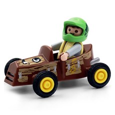 Playmobil 摩比人 孩子與卡丁車公仔 71480, 1個