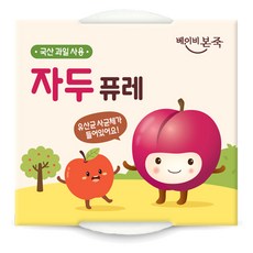 Baby Bonjuk 水果泥 2包, 200g, 1個, 李子