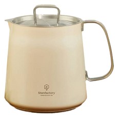 Stenfactory 不鏽鋼304陶瓷塗層電熱水壺IH水壺+濾網+濾網組, 1組, 2L, 混色