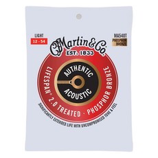 C.F. Martin&CO.EST.1833 磷青銅Light弦, MA540T, 單色, 1個