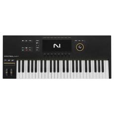 NATIVE INSTRUMENTS Native Instruments Midi Master 49鍵盤&控制器, KONTROL S49 MK3 / NI-MD-0010, 黑色, 1個