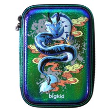 bigkid 硬殼筆袋, 1個, 龍