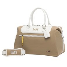 DAKS GOLF 2025年女款輕量波士頓高爾夫球包 DKBB-031L, 淺褐色