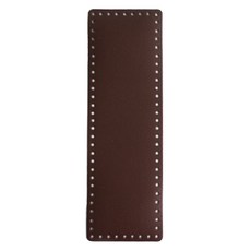 직사각형 가죽 바닥 28 x 9 cm, 브라운, 1개, 브라운