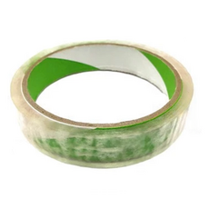 小麥購物 膠帶 Y369 中(18mm x 40y) 37g, 16個, 透明