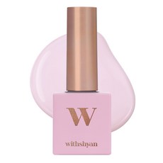 위드샨 프로페셔널 젤 폴리쉬 위드젤네일, W40 발레리나핑크, 10g, 1개 W40 발레리나핑크, 10g, 1개