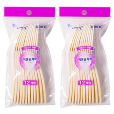 Living Well握感舒適的高級衛生湯匙, 12入, 2個