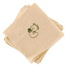 TOGO PACK 咖啡師雞尾酒餐巾紙, 400件, 1個, 咖啡色
