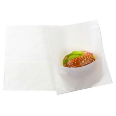 아이엔피 샌드위치 봉투 무지 화이트 20 x 23 cm, 100개, 1개입