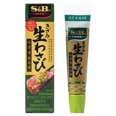 S&B 愛思必 切碎生芥末, 1個, 43g