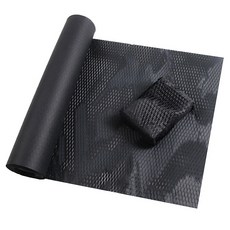 세븐집 종이완충재 버블 크라프트 포장지 38cm x 30m, 블랙, 1개