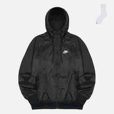NIKE 耐吉 男款梭織Windrunner防風夾克 DA0002+Well Done襪子組