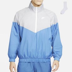 Nike男款Windrunner Anorak夾克 DQ4911-012+Well Done襪子組