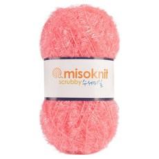 misoknit 珍珠菜瓜布絲 80g, 29 閃亮粉色, 1個