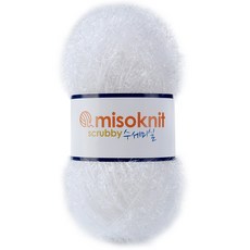 미소털실 펄 수세미실 80g, 10화이트, 1개 10화이트, 1개
