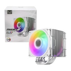 SCYTHE 鐮刀 無限六 ARGB 雪彩版散熱器 SCMG-6000DWR 白色, 高效散熱, 靜音運行, 1個