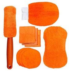 EZWASH 洗車毛巾海綿 9入組, 1組