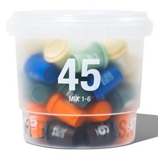 Saturnbird 數字系列冷萃咖啡桶裝組 6款, 3g, 45入, 1桶