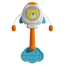 PLAYFUL TOYS 頑玩具 波浪鼓 65g, 1個, 火箭