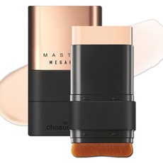 chosungah tm Mega Fit Master無暇絲絨雙頭粉底棒 SPF50+ PA++++ 16g, 00C Fair, 1支