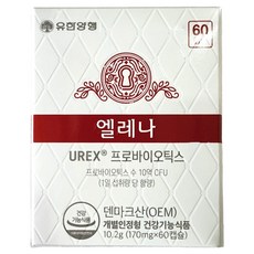 엘레나 유산균, 60정, 1개