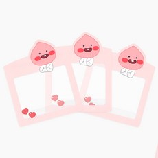 旅行露營夾鏈袋 小Apeach, 10個, 3入