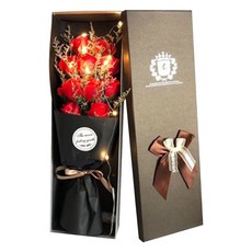 Mass 生活好物 玫瑰香薰永生花禮盒, 紅玫瑰 永生花 香氛 禮物