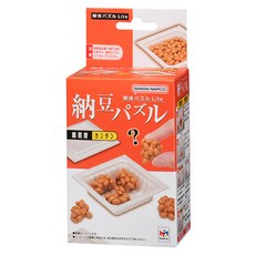 MegaHouse 百萬屋 Lite系列 趣味拼圖, 10片, 納豆造型, 成人益智玩具, 納豆, 1盒