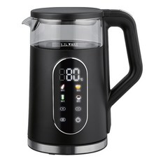매직쉐프 디스플레이 보온 전기주전자 블랙 1.7L, LMEK-KP1700BK