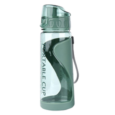 FOREVER 彈蓋式直飲運動水壺, 北歐綠, 1個, 570ml