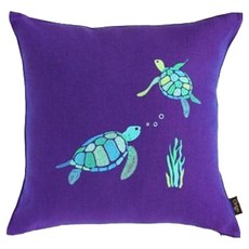 ORIGO 刺繡靠枕套, 鐵蘭龜